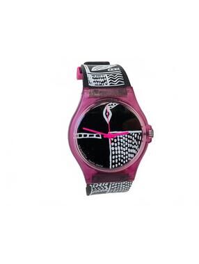 Mondaine M-Watch Swiss Analog Resin Quartz Watch Switzerland
